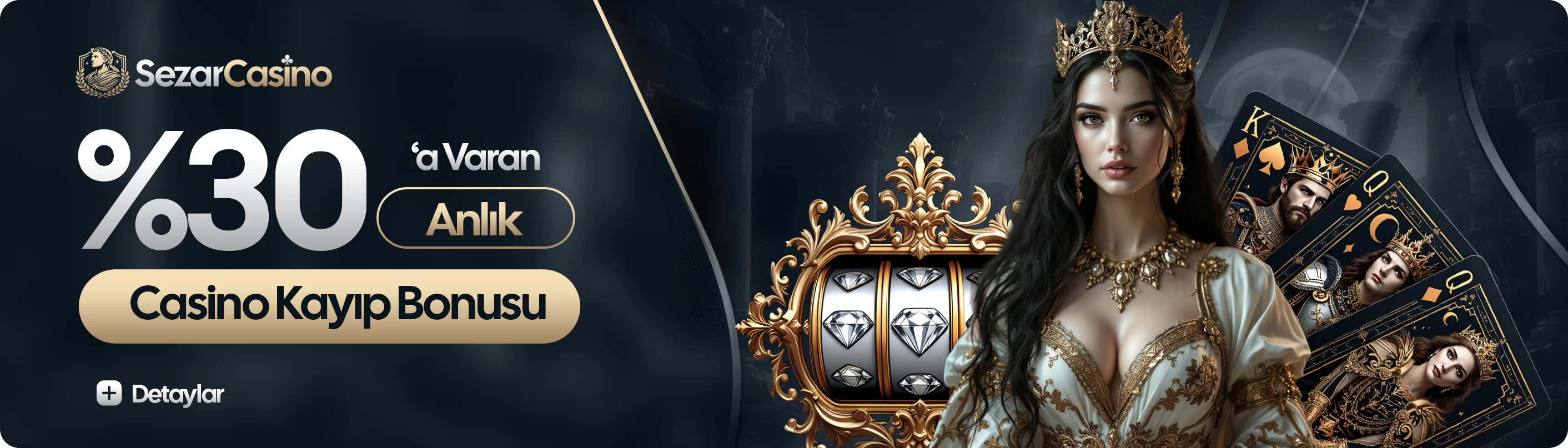 %30'a varan anlık casino kayıp bonusu — Sezarcasino
