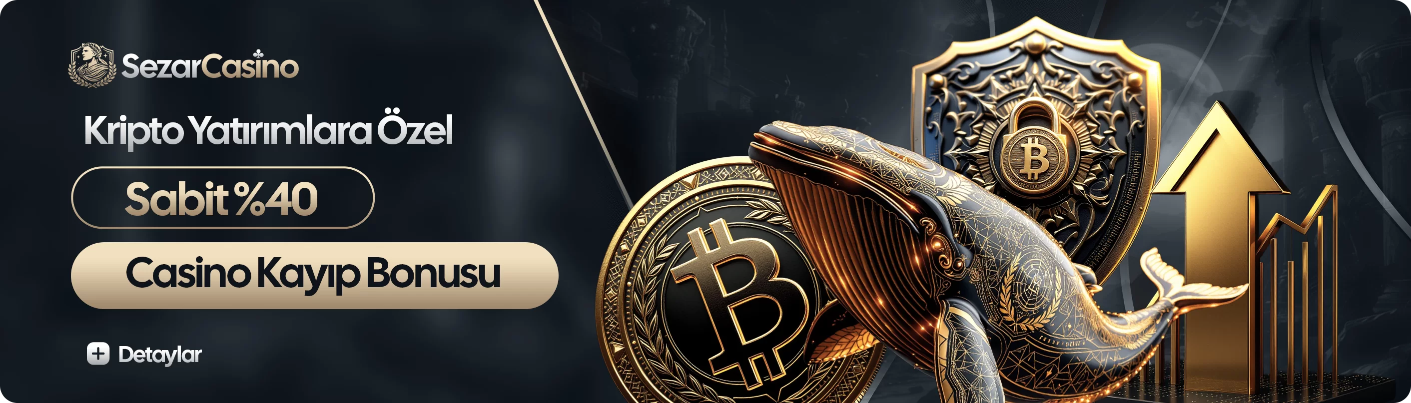 Kripto yatırımlara özel %40 sabit casino kayıp bonusu